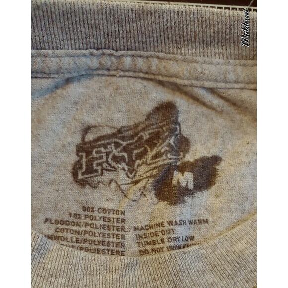 FOX RACING MENS LOGO T SHIRT GRAY SIZE MEDIUM - Picture 4 of 4